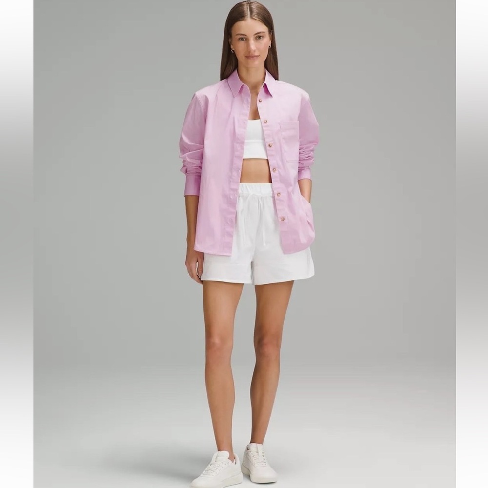 lululemon athletica Pink Button-Down Shirt